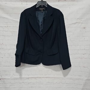 Signature by Larry Levine Navy Women's Blazer